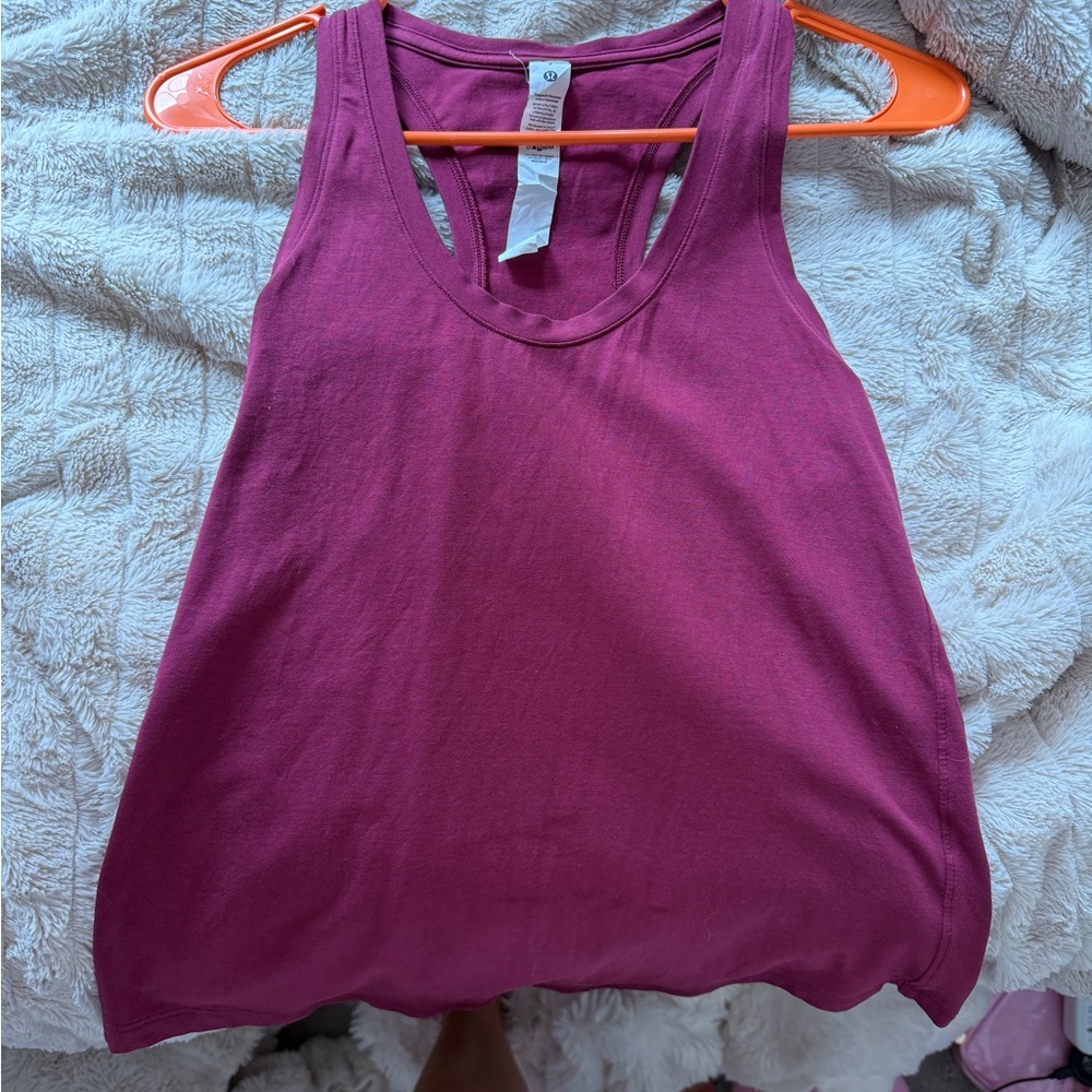 lululemon athletica Racerback Tank Top - Plum